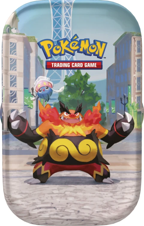 Pokémon TCG: Lumiose City Min Tin Display