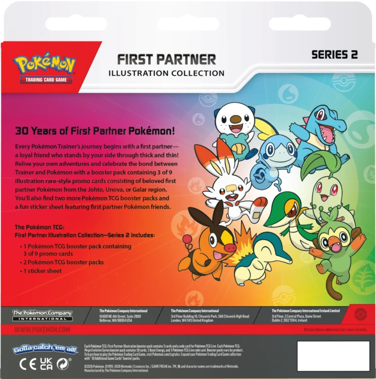 Pokémon TCG: First Partner - Illustration Collection - Series 2
