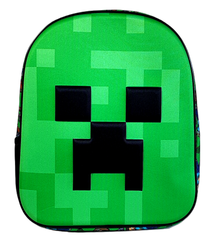 Plecak 3D przedszkolny - Minecraft Face 30 x 25 x 9 cm