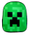 Plecak 3D przedszkolny - Minecraft Face 30 x 25 x 9 cm