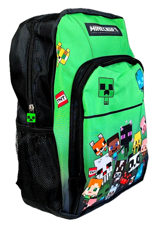 Plecak A4 szkolny Minecraft Characters- 40 x 30 x 15 cm