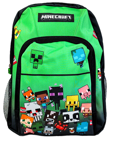 Plecak A4 szkolny Minecraft Characters- 40 x 30 x 15 cm