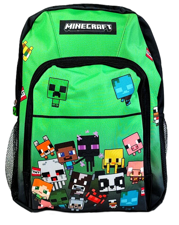 Plecak A4 szkolny Minecraft Characters- 40 x 30 x 15 cm