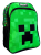 Dwukomorowy plecak szkolny Minecraft Face - 42 x 31 x 16 cm