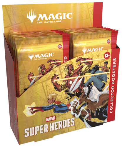 Magic the Gathering: Marvel Super Heroes - Collector Booster Display