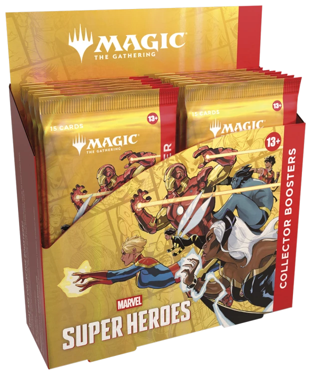 Magic the Gathering: Marvel Super Heroes - Collector Booster Display