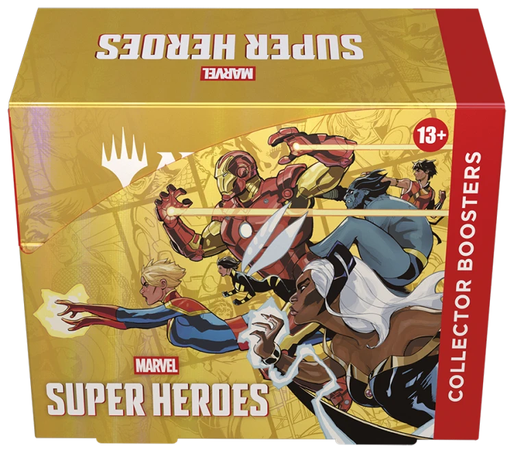 Magic the Gathering: Marvel Super Heroes - Collector Booster Display