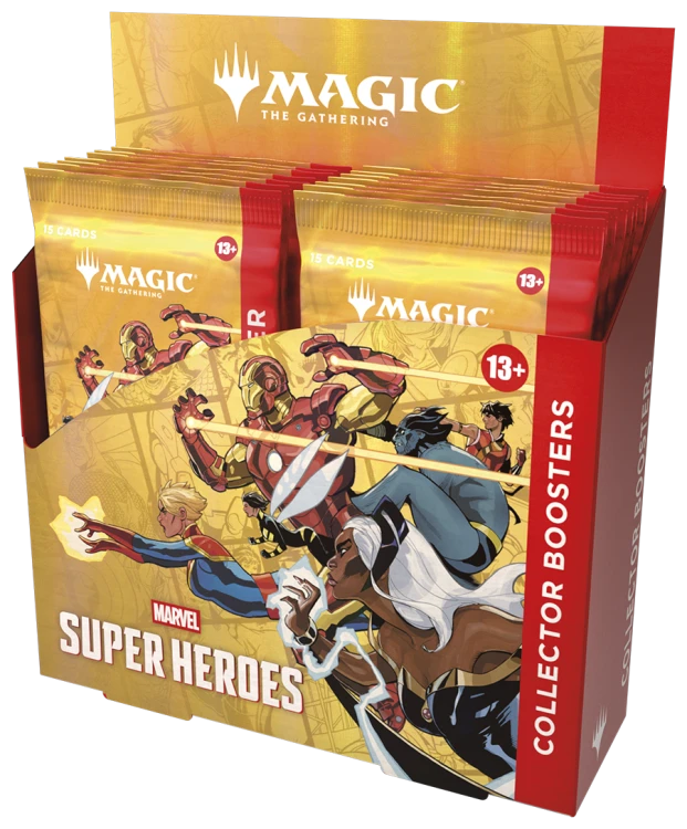 Magic the Gathering: Marvel Super Heroes - Collector Booster Display
