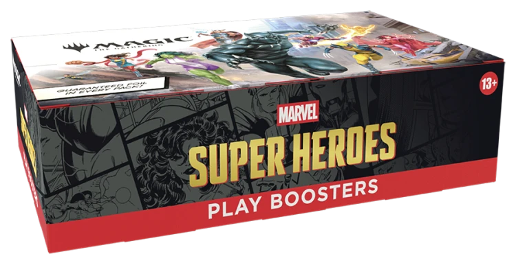 Magic the Gathering: Marvel Super Heroes - Play Booster Display