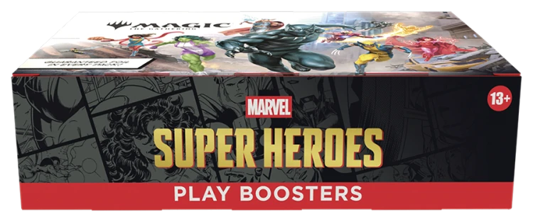 Magic the Gathering: Marvel Super Heroes - Play Booster Display