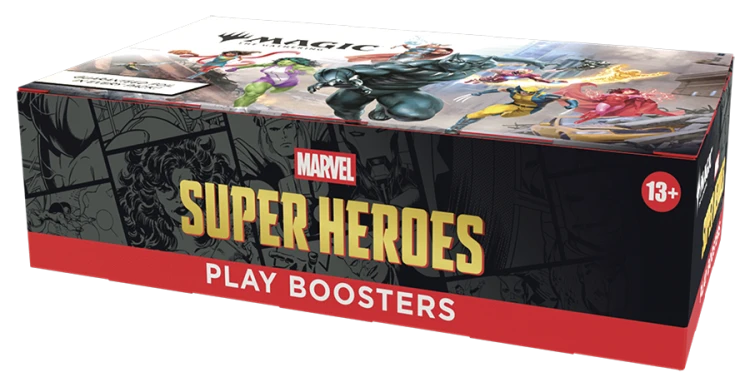 Magic the Gathering: Marvel Super Heroes - Play Booster Display
