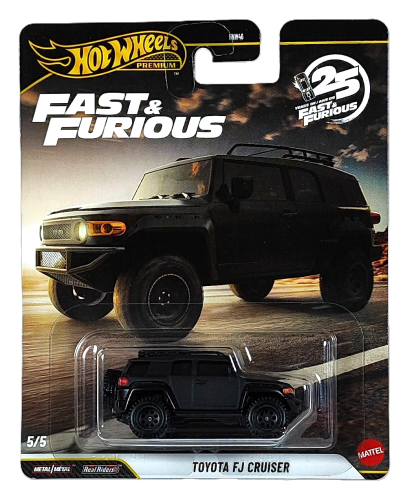 5/5 Hot Wheels Premium Fast & Furious - Toyota FJ Cruiser