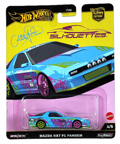 4/5 Hot Wheels Premium Silhouettes - Mazda RX7 FC Pandem