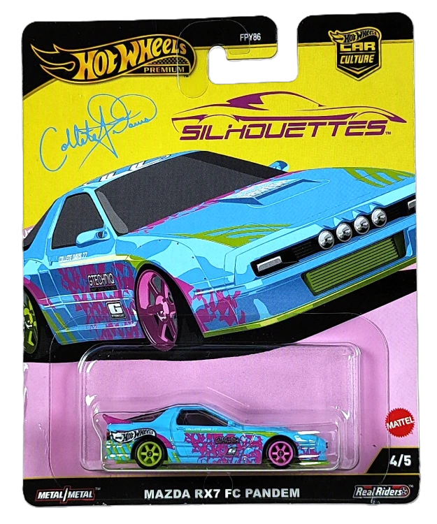 4/5 Hot Wheels Premium Silhouettes - Mazda RX7 FC Pandem