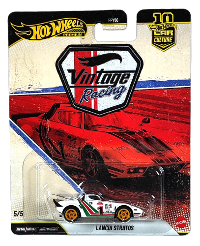 5/5 Hot Wheels Premium Vintage Racing - Lancia Stratos