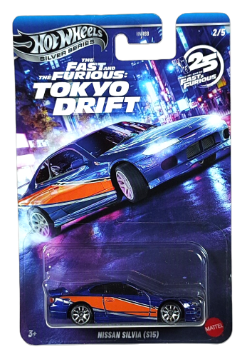 2/5 Hot Wheels Silver Series Tokyo Drift - Nissan Silvia (S15)