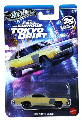 3/5 Hot Wheels Silver Series Tokyo Drift - 1970 Monte Carlo