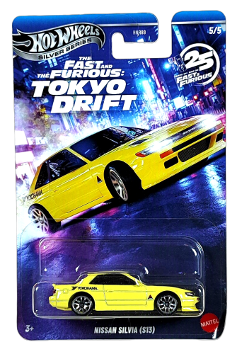 5/5 Hot Wheels Silver Series Tokyo Drift - Nissan Silvia (S13)