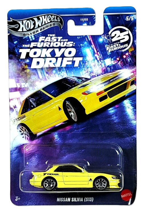 5/5 Hot Wheels Silver Series Tokyo Drift - Nissan Silvia (S13)