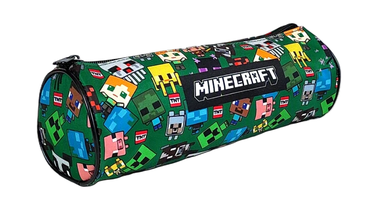 Piórnik tuba Minecraft Characters 24 x 8.5 cm