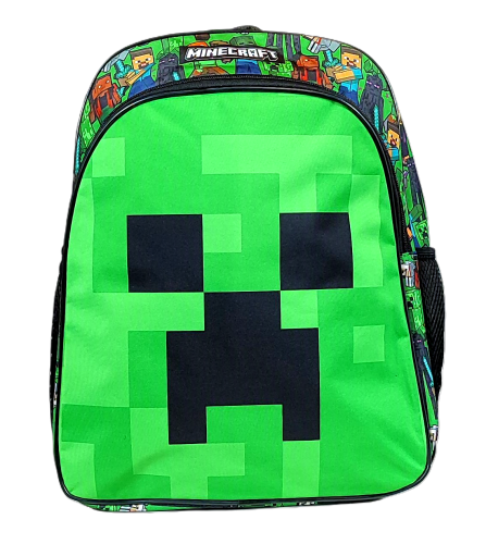 Duży plecak szkolny Minecraft Face - 40 x 30 x 17 cm