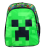 Duży plecak szkolny Minecraft Face - 40 x 30 x 17 cm