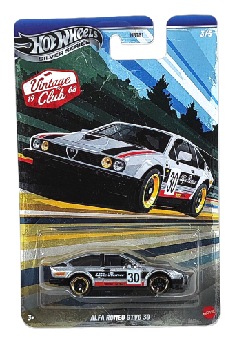 3/5 Hot Wheels Silver Series Vintage Club - Alfa Romeo GTV6 30