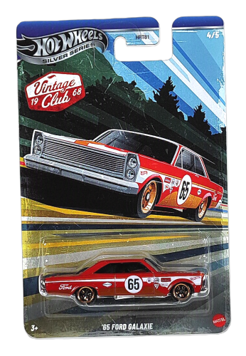 4/5 Hot Wheels Silver Series Vintage Club -  '65 Ford Galaxie