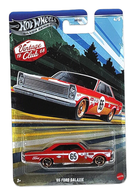 4/5 Hot Wheels Silver Series Vintage Club -  '65 Ford Galaxie