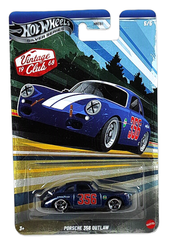5/5 Hot Wheels Silver Series Vintage Club - Porsche 356 Outlaw