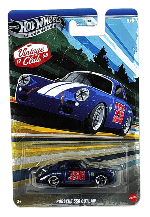5/5 Hot Wheels Silver Series Vintage Club - Porsche 356 Outlaw