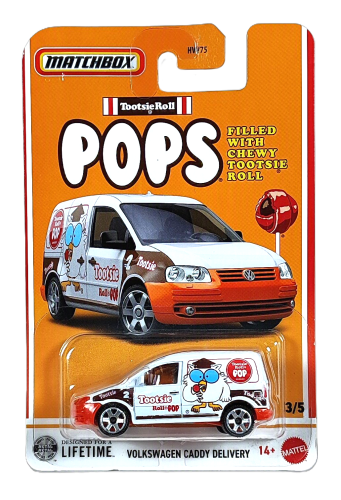 3/5 Matchbox - Volkswagen Caddy Delivery