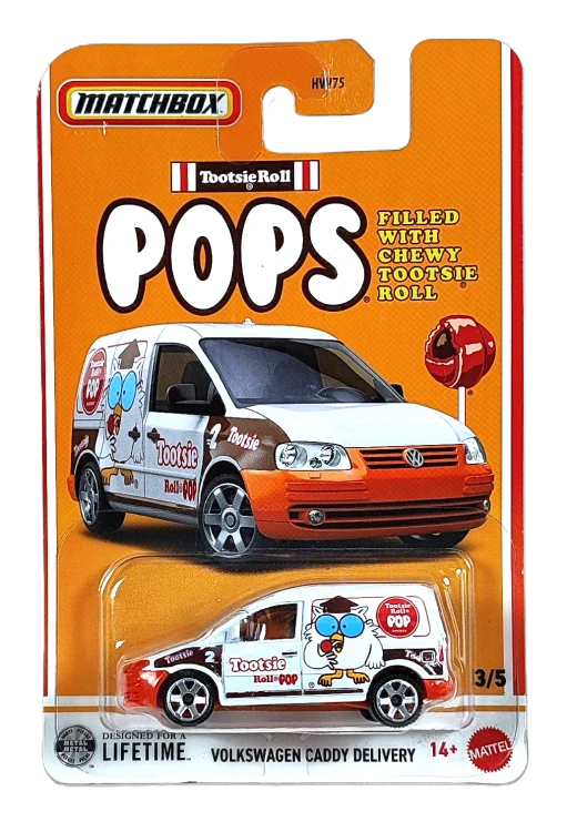 3/5 Matchbox - Volkswagen Caddy Delivery