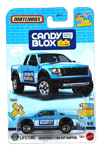 5/5 Matchbox -  2010 Ford F150 SVT Raptor