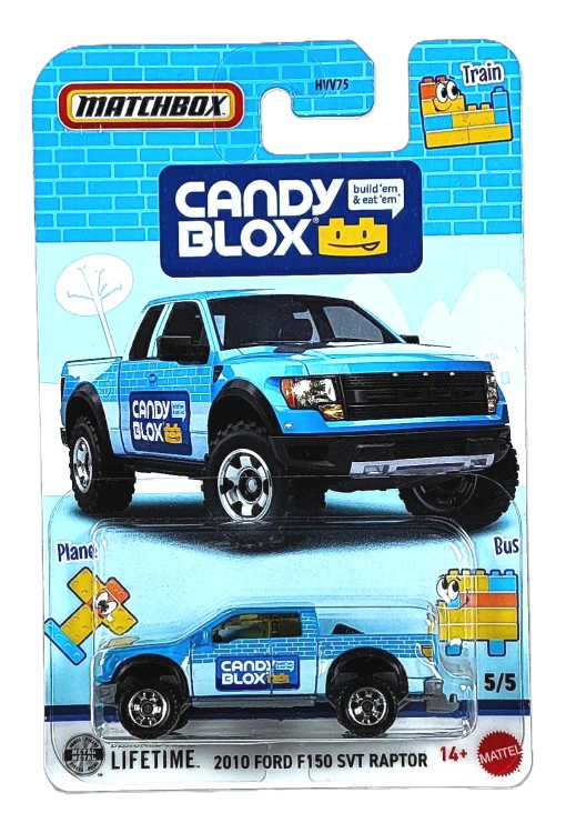 5/5 Matchbox -  2010 Ford F150 SVT Raptor
