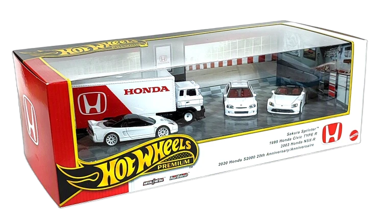 Hot Wheels Premium - Zestaw Honda