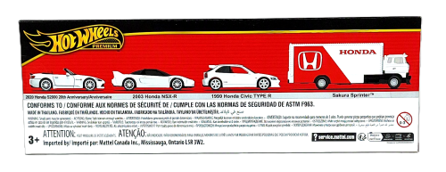 Hot Wheels Premium - Zestaw Honda