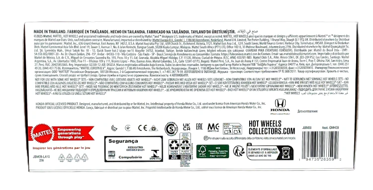 Hot Wheels Premium - Zestaw Honda