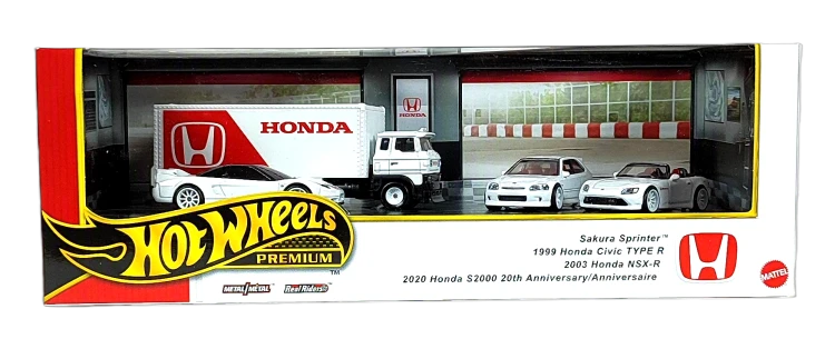 Hot Wheels Premium - Zestaw Honda
