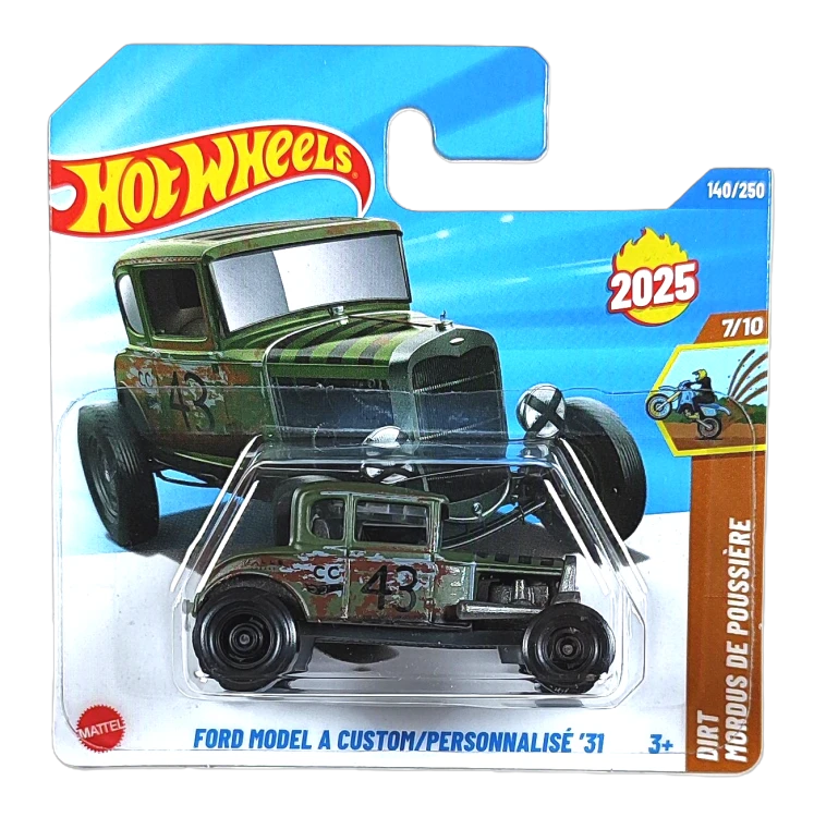 140/250 Hot Wheels Then and Now - Ford Model A Custom