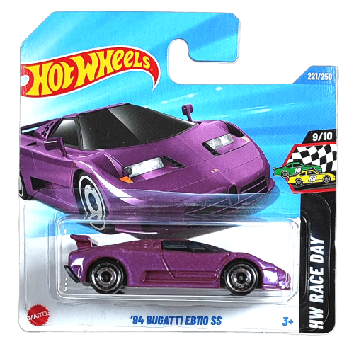 221/250 Hot Wheels Race Day -'94 Bugatti EB110 SS