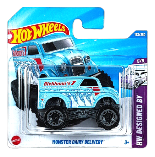 133/250 Hot Wheels Designed By - Monster Dairy Delivery
