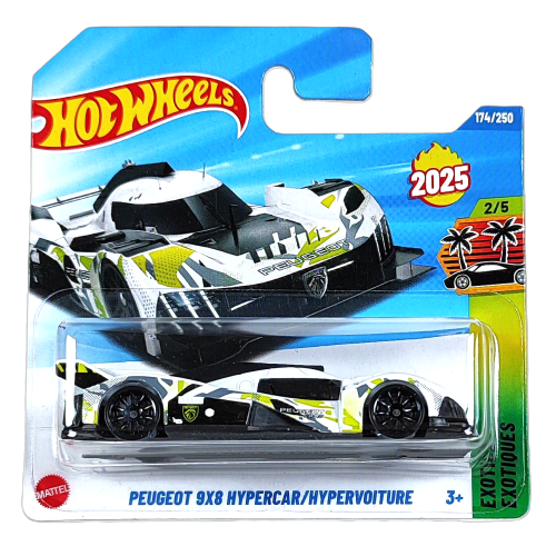 174/250 Hot Wheels Exotics - Peugeot 9X8 Hypercar
