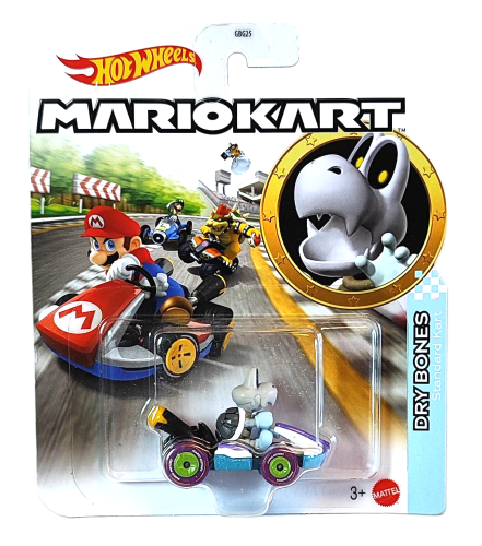 Hot Wheels Mario Kart -Dry Bones Standard Kart