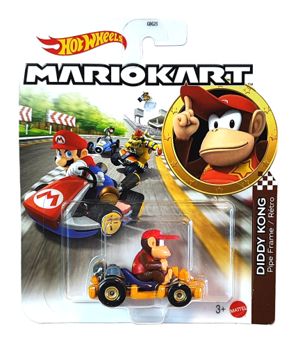 Hot Wheels Mario Kart -Diddy Kong Pipe Frame