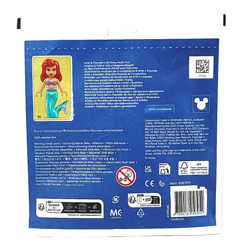 LEGO Disney Urodzinowa potańcówka Arielki 30720