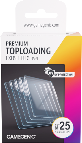 Gamegenic: Premium Toploading Exoshields 35PT (25szt) - standardowe
