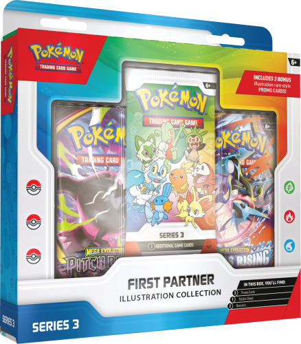Pokémon TCG: First Partner - Illustration Collection - Series 3