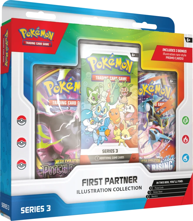 Pokémon TCG: First Partner - Illustration Collection - Series 3