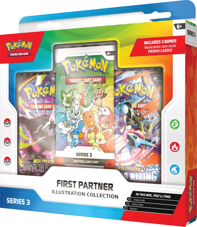 Pokémon TCG: First Partner - Illustration Collection - Series 3